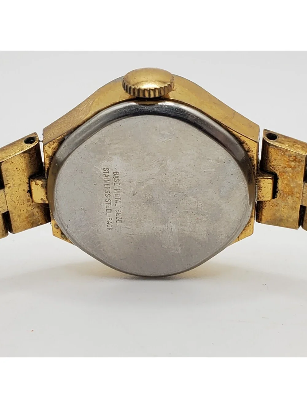 Vintage Timex Mechanical Watch Womens Running 23mm Gold Tone